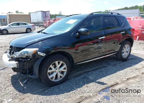 2014 Nissan Murano Sv z USA, uszkodzony, nr VIN JN8AZ1MU4EW418339